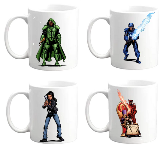 Legend of the Mantamaji Character Coffee Mug