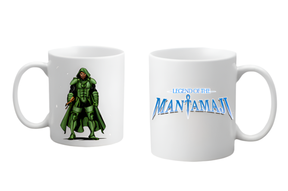 Legend of the Mantamaji Character Coffee Mug